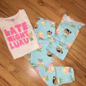 Pj’s 3 set. Just one you by Carters size 5T
